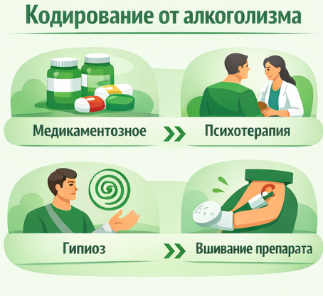 кодирование от алкоголизма в Кирсе Санати